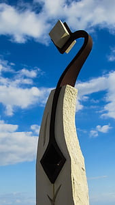 Кипър, Айя Напа, скулптура парк, изкуство, небе