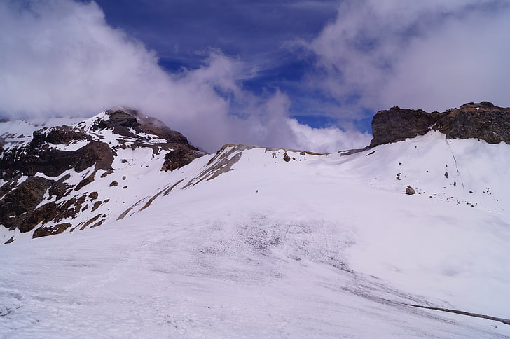 ledovec, Hora, horolezectví, alpské, ayoloco, Iztaccíhuatl, Mexiko