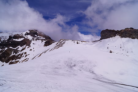 ธารน้ำแข็ง, ภูเขา, ปีนเขา, อัลไพน์, ayoloco, iztaccíhuatl, เม็กซิโก