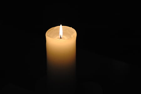 Žvakių šviesa, malda, noras, paaukoti, ryškumas, nušviečiant, Evangelija