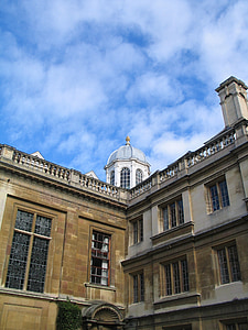 Cambridge, edificio, arquitectura, Europa, historia, histórico, Europeo