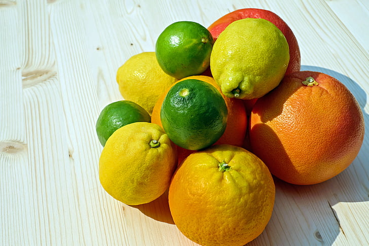 frukt, mat, tropiska frukter, citrusfrukter, frukter, apelsiner, citroner
