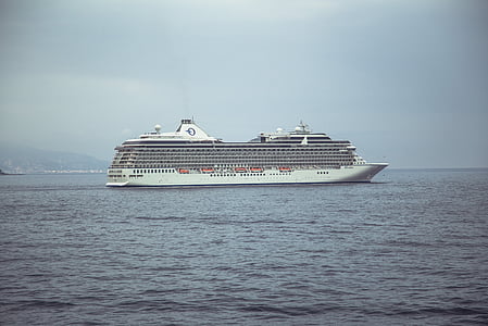 skipet, Cruise, Cruiser, sjøen, Middelhavet