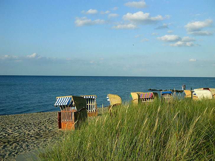 пляж, песок, Балтийское море