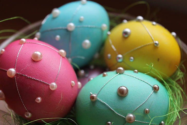eggs, decoration, easter