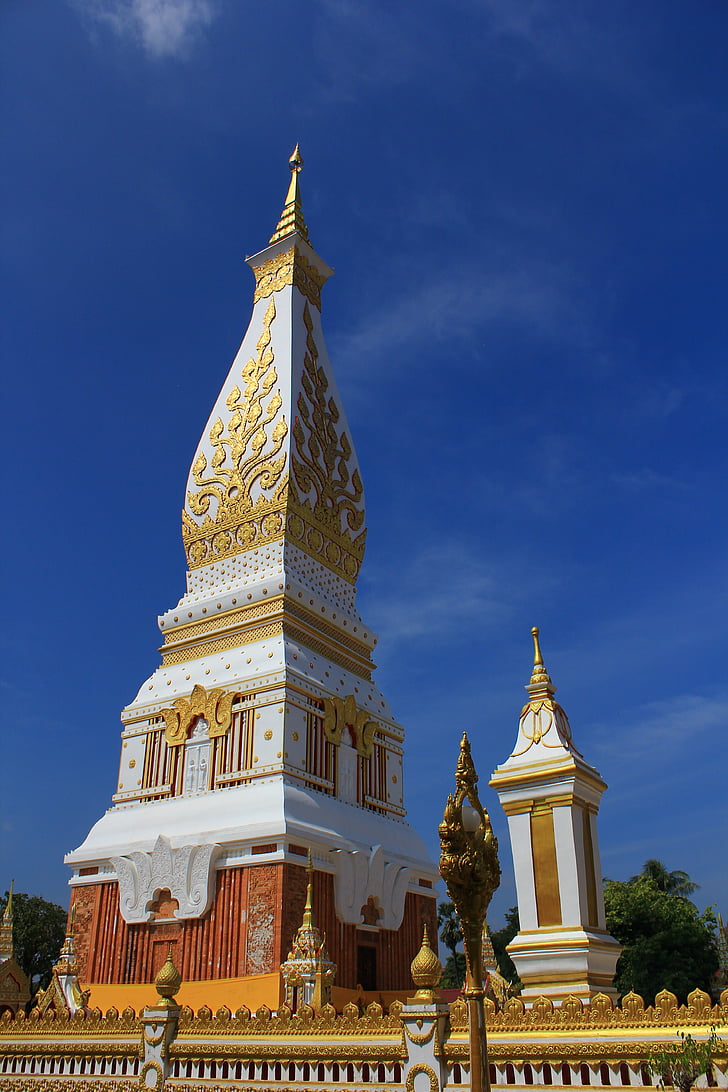 Phra det phanom, arkitektur, Jay dee, Thailand, buddhismen, Bangkok, Wat
