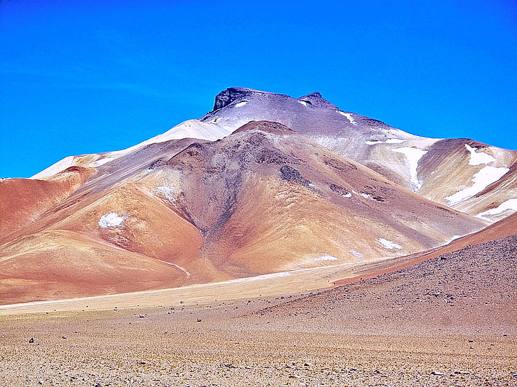 Bolívie, poušť, Dalí