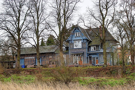 Старый, Железнодорожная станция, Варбург, Северный Рейн-Вестфалия, Отключение, Старый железнодорожный вокзал