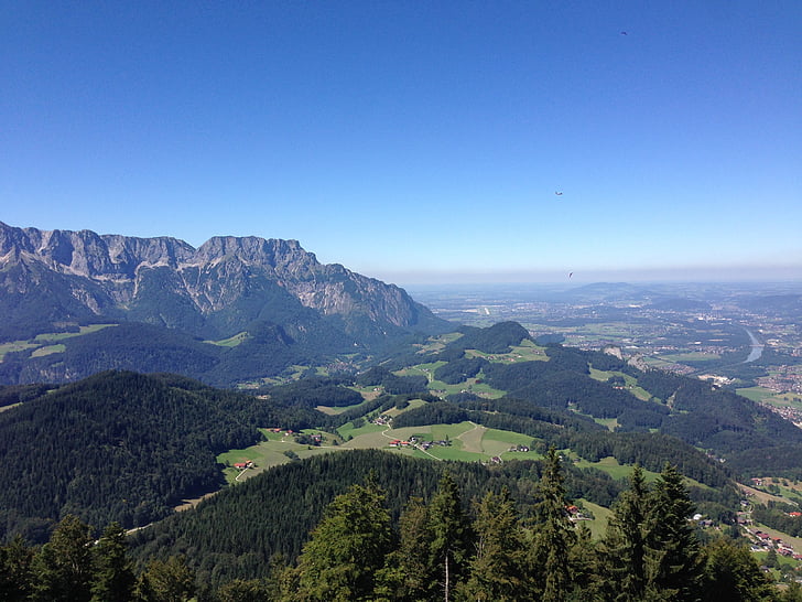Ausztria, hegyi, természet, táj