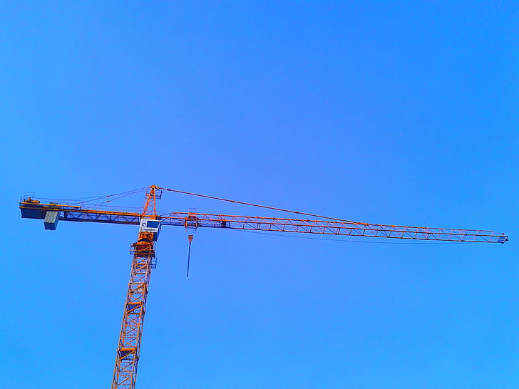 de lift, kraan, gebouw, het werk van de, machine, bouwsector, Crane - Bouwmachines
