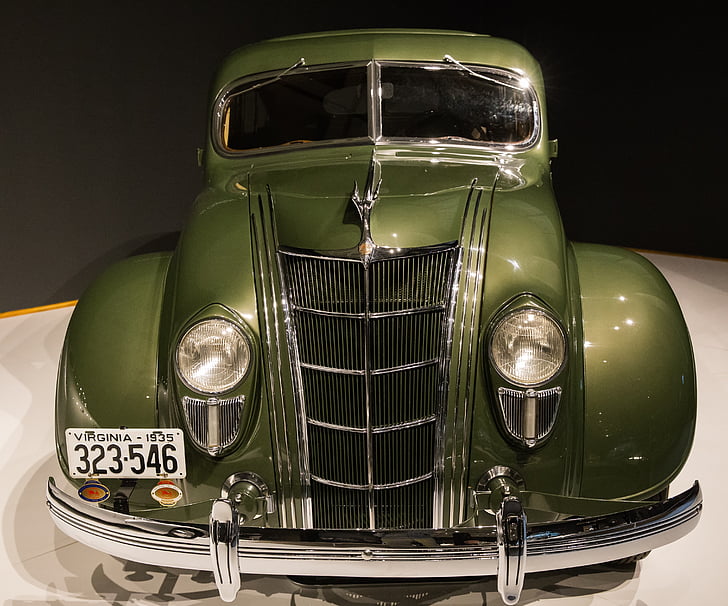 Auto, 1935 Chrysler imperial Modell c-2, Luftstrom, Art-Deco-, Automobil, Luxus, Old-fashioned