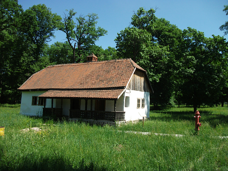 家, ルーマニア語, 古い, 伝統的です, 博物館, 村, ムハンマド