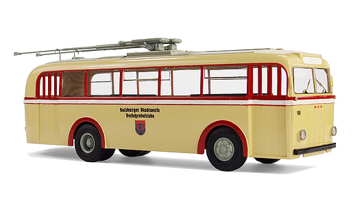 един, Въведете МДГ Шуман, тролейбус, модел автобус, свободно време, хоби, модел автомобили