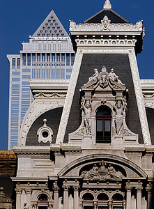 scultura, arte, opera d'arte, costruzione, facciata, Philadelphia, Pennsylvania