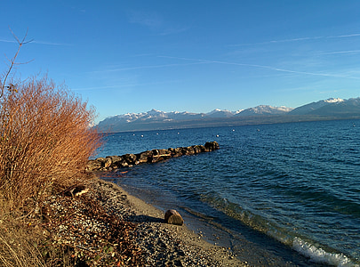 Genfersjøen, Lake, Sveits, vann