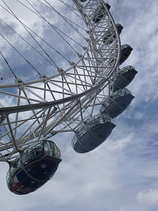 london eye, london, ferris wheel, england