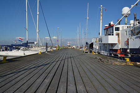 Thyborøn, Danmark, hamnen