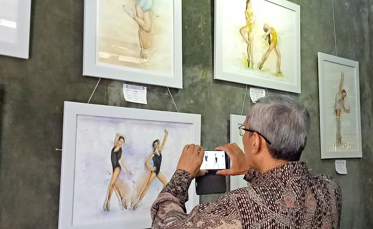Studie, Ausstellung, Kunst