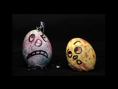 Великденски яйца, яйце, Великден, малко хора, малки хора
