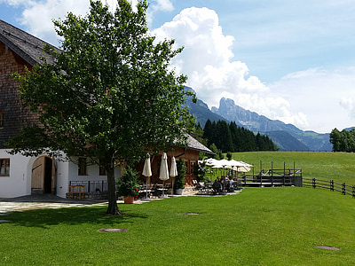 farma, Rakúsko, Salzburg, Príroda, cestovný ruch, letné, Alpine