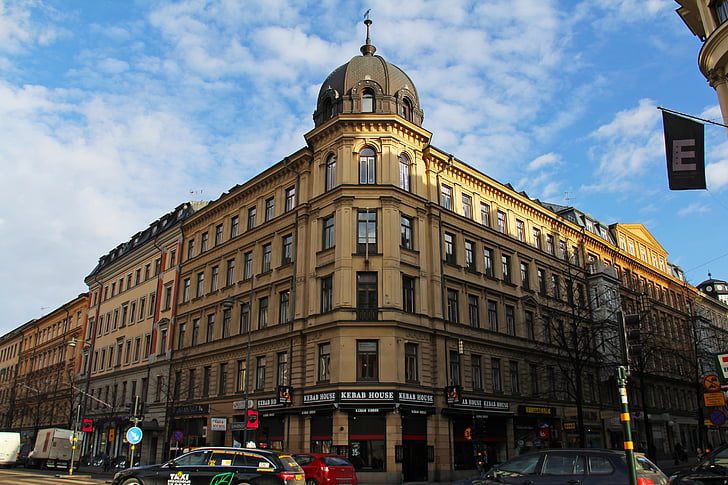 Sztokholm, Miasto, centrum handlowe, zakupy, Szwecja, Europy, Skandynawia