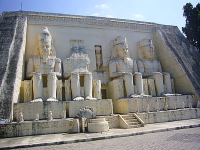 建设, 埃及, 吸引力, 具有里程碑意义, 感兴趣的地方, 寺庙建筑群, 石头