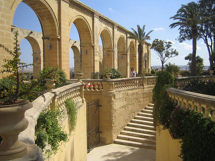 Malta, arkitektur, turisme, bygge, historiske