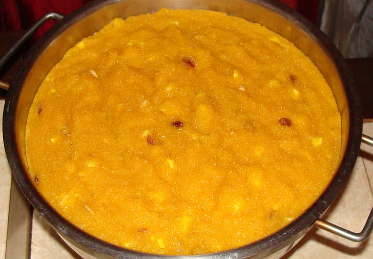 Halwa, τροφίμων, κατσαρόλα, μαγείρεμα, γλυκό πιάτο, κουζίνα, Ινδία