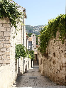 øya pak, Alley, Kroatia, Istria, Enge, unna