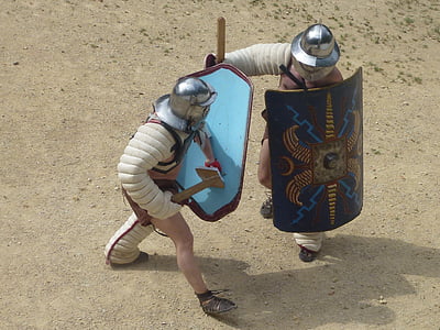 Gladiator, cīņa, romiešu vēsturi, Pāvila vēstule romiešiem, Romas, senatne, gladiatorial spēles