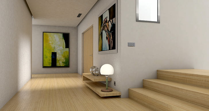 grindų, gauja, įvestis, prieškambaris, lichtraum, galerija, svetainė
