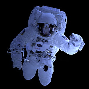 ruimtepak, astronaut, geïsoleerd, NASA, ruimtevaart, Shuttle, ster