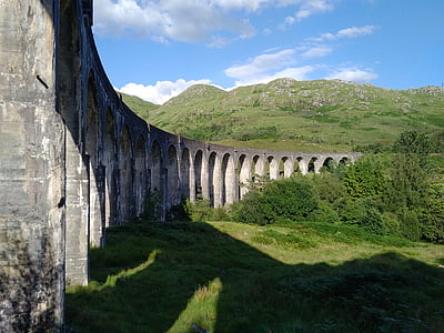 мост, Гленфиннан Виадук, gennfinnan, Виадук, Шотландия