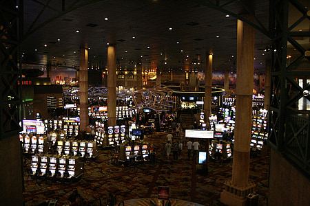 游戏赌场, 赌博, 拉斯维加斯, 赌场, 美国, 照明