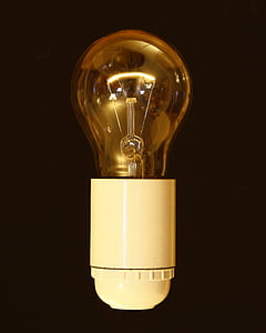 梨, 電球, バージョン, ランプ, 光, エネルギー, 環境に配慮しました。