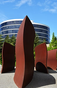 Parc olympique de sculpture, sculpture, art, Seattle, Musée d’art de Seattle, Richard serra, sillage