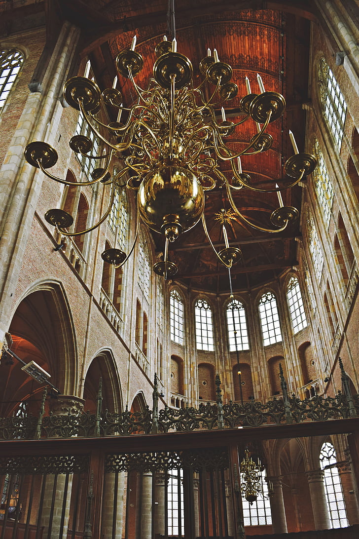 Gereja, Belanda, bangunan, Belanda, arsitektur, kota tua, secara historis