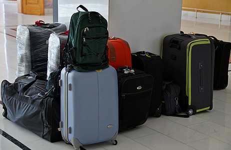 de koffer, Bagage, reizen, Lunchpakket, koffer, tas, op reis gaat