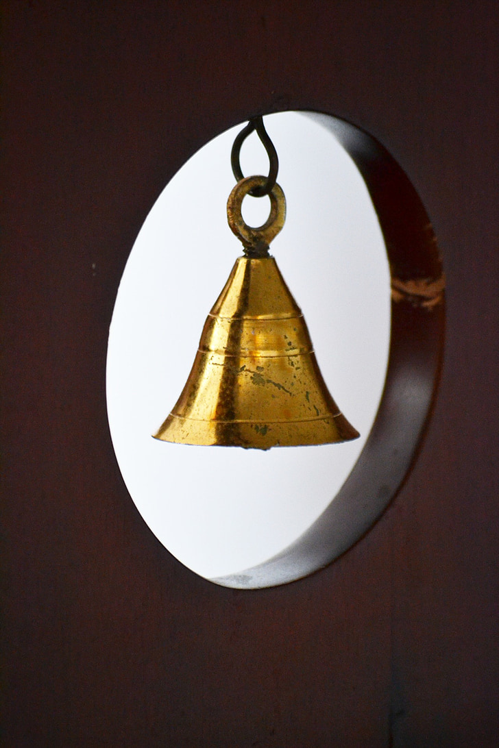 Bell, dekoration, dekorativa, prydnadsföremål, bonader, stag, Sri lanka