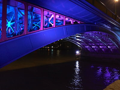 Jembatan, Sungai thames, London, Sungai, Thames, Kota, Inggris