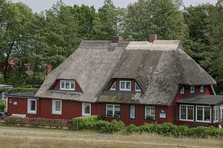 thatched krov, krov, Naslovnica, Sjeverna Njemačka