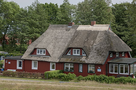 соломенной крышей, Крыша, Домашняя страница, Северная Германия