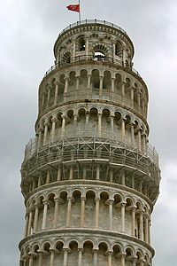 Florencia, Pisa, inclinación de la torre