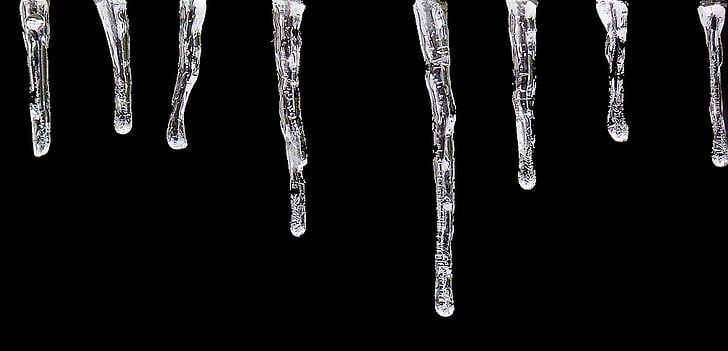 icicle, ice, cold, winter, frozen, icy, water