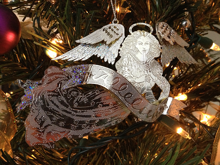 anđeo, Božićni anđeo, dekoracija, sezonski, Prosinac, krila, Božić