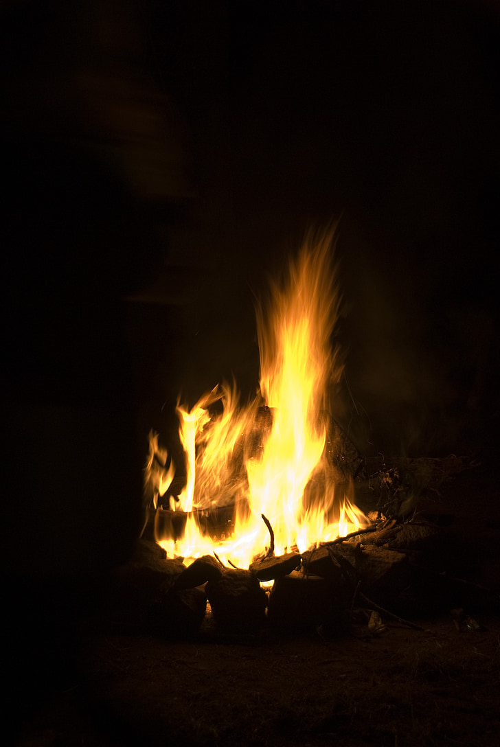 φωτιά, η φλόγα, λαμπερό, θερμότητας, φλόγα, φλόγες, εξωτερική
