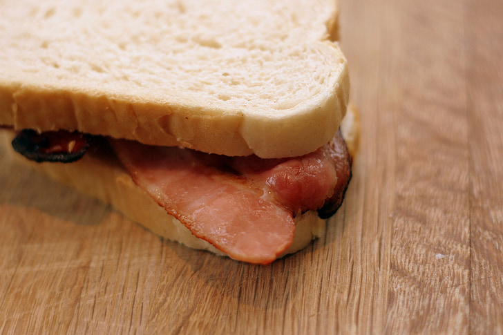 Bacon, sándwich de, pan, Snack, alimentos, carne, almuerzo