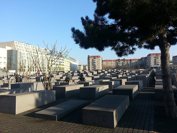 holocaust, berlin, capital, stelae, holocaust memorial, history, memorial