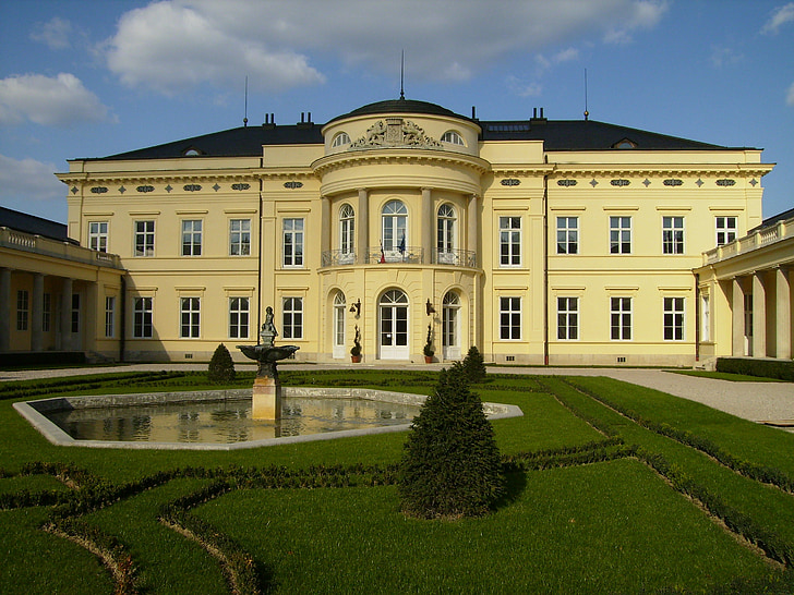 Fehérvárcsurgó, Castello Károlyi, Provincia di Fejér, Ungheria, Castello, giardino, Mór