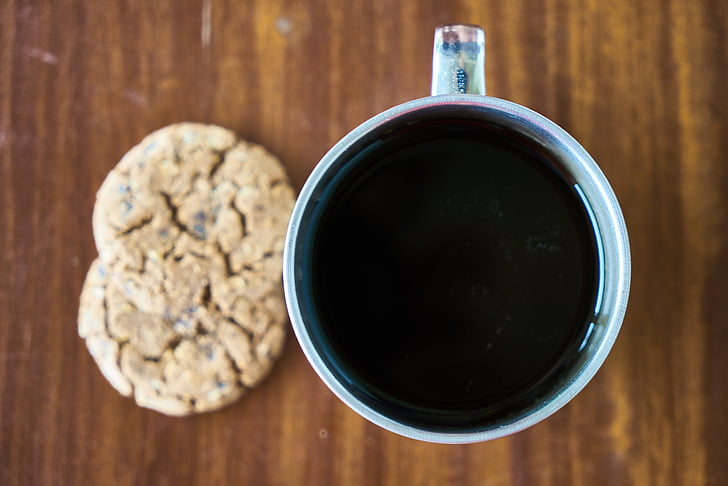 káva, pohár, nápoj, Foto jídlo, cappuccino, espreso, Dobré ráno